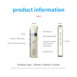 JNN Q7 Mini Portable Voice Recorder with OLED Screen, 4GB, 8GB, 16GB, 32GB