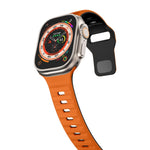 Wave Texture Reverse Buckle Silicone Watch Band, For Apple Watch Series 6 40mm, For Apple Watch Series 6 44mm, For Apple Watch Series 5 44mm, For Apple Watch Series 5 40mm