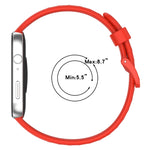 Colorful Buckle Silicone Sports Watch Band, For Huawei Watch Fit3