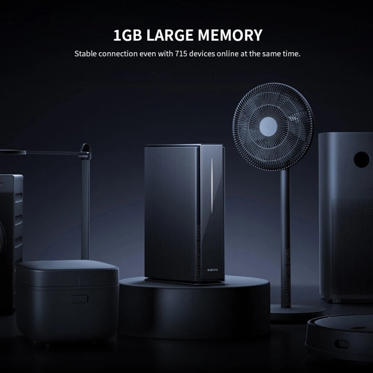 راوتر شاومي BE6500 Pro واي فاي 7 ثنائي النطاق مع مضخم إشارة مستقل 8 قنوات وذاكرة 1GB، قابس الولايات المتحدة