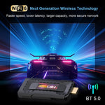 جهاز تلفاز أندرويد HK1 RBOX D8 RK3528 بنظام Android 13.0 رباعي النواة بدقة 8K HD وواي فاي 6 وبلوتوث، 2GB+16GB، 4GB+32GB