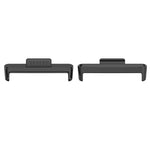20mm 1 Pair Stainless Steel Metal Watch Band Connector, For Huawei Watch Fit3