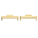 20mm 1 Pair Stainless Steel Metal Watch Band Connector, For Huawei Watch Fit3