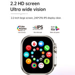 WS12 ULTRA 2 2.2 inch Sport Smart Watch, Support Payment Code / Bluetooth Call / Sleep / Blood Oxygen / Heart Rate / Blood Pressure Health Monitor