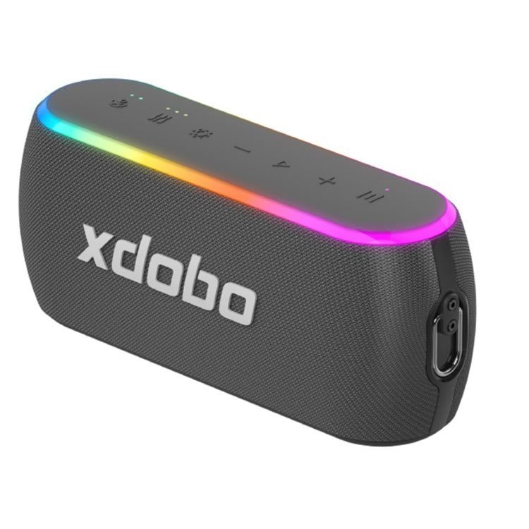 Xdobo X8 III BT5.3 IPX7 Wireless Speaker with RGB Light, Support Bluetooth/TF Card/USB/AUX, X8 III