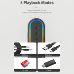 Xdobo X8 III BT5.3 IPX7 Wireless Speaker with RGB Light, Support Bluetooth/TF Card/USB/AUX, X8 III