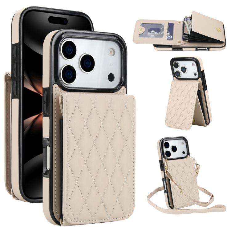 حقيبة بطاقات كروس بودي بشكل معين مع حماية RFID لحافظة الهاتف، لهواتف iPhone 16e / 17e، لهاتف iPhone 17 Pro Max، لهاتف iPhone 17 Pro، لهاتف iPhone 17، لهاتف iPhone Air، لهاتف iPhone 16 Pro Max، لهاتف iPhone 16 Pro، لهاتف iPhone 16 Plus