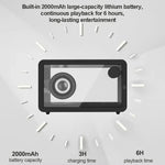 M8 Simple Fashion Transparent Bluetooth Speaker Subwoofer with Ambient Light