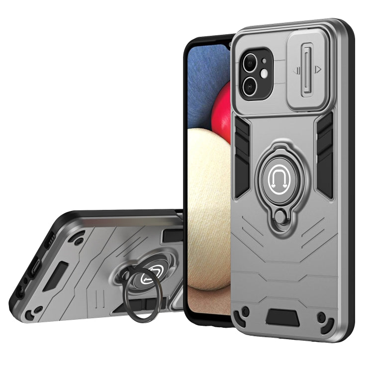 حافظة هاتف مع حامل حلقة Camshield، لهاتف iPhone 11