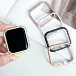 Aluminum Alloy Watch Frame Case, For Apple Watch Series 6 / 5 / 4 / SE 44mm, For Apple Watch Series 6 / 5 / 4 / SE 40mm, For Apple Watch Series 9 / 8 / 7 45mm, For Apple Watch Series 9 / 8 / 7 41mm, For Apple Watch Series 3 / 2 / 1 38mm                ...