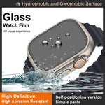IMAK Tempered Glass Watch Protective Film Self-contained Positioning Version, For Apple Watch Ultra 1/2/3 49mm