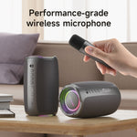 Zealot S61M RGB Rhythmic Light Karaoke Wireless Speaker, Single Mic, Dual Mic