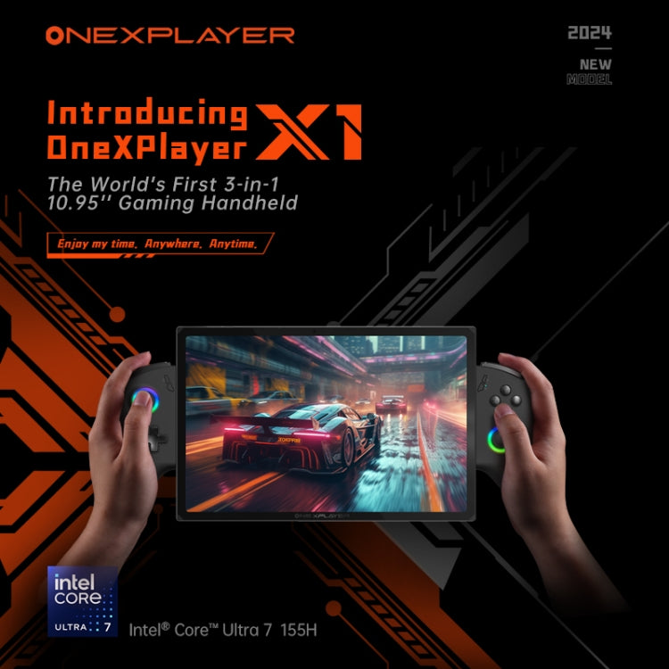 ONE-NETBOOK OneXPlayer X1 Console de jeu portable 10,95 pouces, Windows 11, AMD Ryzen 7 8840U, 32 Go + 1 To, 32 Go + 2 To, 64 Go + 4 To