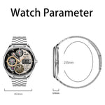 MT55 1.43 inch AMOLED HD Screen Ultra-thin Smart Call Health Watch, Silicone Strap