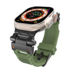 Stainless Steel Connector TPU Watch Band, For Apple Watch Series 4 44mm, For Apple Watch Series 3 42mm