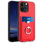 R20 Ring Card Holder Phone Case, For iPhone 17 Pro Max, For iPhone 17 Pro, For iPhone 17, For iPhone Air, For iPhone 15 Pro Max, For iPhone 15 Pro, For iPhone 15 Plus, For iPhone 15