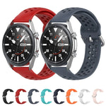 R850 Silicone Sports Solid Color Strap, Size: Free Size 20mm, For Galaxy Watch 3 41mm
