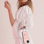 R20 Crossbody Rope Ring Card Holder Phone Case, For iPhone 14 Plus, For iPhone 14, For iPhone 14 Pro, For iPhone 14 Pro Max, For iPhone SE 2022 / SE 2020 / 8, For iPhone 13 Pro Max, For iPhone 13 Pro, For iPhone 13