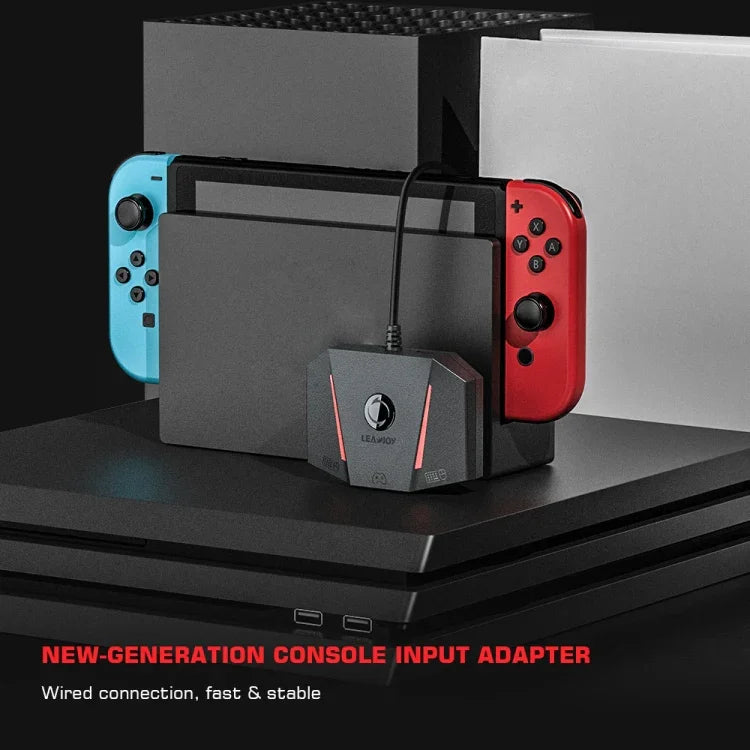 محول لوحة مفاتيح وفأرة لجهاز ألعاب GameSir LeadJoy VX2 AimBox لأجهزة Xbox / PS4