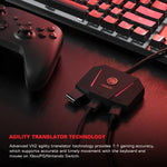 محول لوحة مفاتيح وفأرة لجهاز ألعاب GameSir LeadJoy VX2 AimBox لأجهزة Xbox / PS4