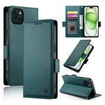 Side Buckle Magnetic Frosted Leather Phone Case, For iPhone 16 Pro, For iPhone 16 Plus, For iPhone 16, For iPhone 15 Pro Max, For iPhone 15 Pro, For iPhone 15 Plus