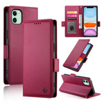 Side Buckle Magnetic Frosted Leather Phone Case, For iPhone 12 mini, For iPhone 11 Pro Max, For iPhone 11, For iPhone 11 Pro, For iPhone X / XS, For iPhone XR