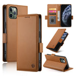 Side Buckle Magnetic Frosted Leather Phone Case, For iPhone 12 mini, For iPhone 11 Pro Max, For iPhone 11, For iPhone 11 Pro, For iPhone X / XS, For iPhone XR