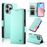 Side Buckle Magnetic Frosted Leather Phone Case, For iPhone 16 Pro, For iPhone 16 Plus, For iPhone 16, For iPhone 15 Pro Max, For iPhone 15 Pro, For iPhone 15 Plus