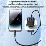 Yesido YC69 30W USB + Dual USB-C / Type-C Digital Display Charger, Specification:EU Plug, YC69