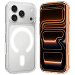 Large Hole Camera MagSafe Magnetic Clear Acrylic TPU Case, For iPhone 18 Pro, For iPhone 18 Pro Max, For iPhone 17 Pro Max, For iPhone 17 Pro, For iPhone 17, For iPhone 17 Air, For iPhone 16 Pro Max, For iPhone 16 Pro, For iPhone 16 Plus, For iPhone 16