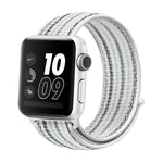 Nylon Loop Watchband, For Apple Watch Series 8&7 41mm / SE 2&6&SE&5&4 40mm / 3&2&1 38mm, For Apple Watch Ultra 49mm / Series 8&7 45mm / SE 2&6&SE&5&4 44mm / 3&2&1 42mm, For Apple Watch Series 7 41mm / 6 & SE & 5 & 4 40mm / 3 & 2 & 1 38mm               ...
