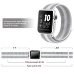 Nylon Loop Watchband, For Apple Watch Series 8&7 41mm / SE 2&6&SE&5&4 40mm / 3&2&1 38mm, For Apple Watch Ultra 49mm / Series 8&7 45mm / SE 2&6&SE&5&4 44mm / 3&2&1 42mm, For Apple Watch Series 7 41mm / 6 & SE & 5 & 4 40mm / 3 & 2 & 1 38mm               ...