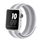 Nylon Loop Watchband, For Apple Watch Series 8&7 41mm / SE 2&6&SE&5&4 40mm / 3&2&1 38mm, For Apple Watch Ultra 49mm / Series 8&7 45mm / SE 2&6&SE&5&4 44mm / 3&2&1 42mm, For Apple Watch Series 7 41mm / 6 & SE & 5 & 4 40mm / 3 & 2 & 1 38mm               ...