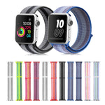 Nylon Loop Watchband, For Apple Watch Series 8&7 41mm / SE 2&6&SE&5&4 40mm / 3&2&1 38mm, For Apple Watch Ultra 49mm / Series 8&7 45mm / SE 2&6&SE&5&4 44mm / 3&2&1 42mm, For Apple Watch Series 7 41mm / 6 & SE & 5 & 4 40mm / 3 & 2 & 1 38mm               ...