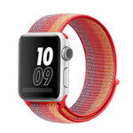 Nylon Loop Watchband, For Apple Watch Series 8&7 41mm / SE 2&6&SE&5&4 40mm / 3&2&1 38mm, For Apple Watch Ultra 49mm / Series 8&7 45mm / SE 2&6&SE&5&4 44mm / 3&2&1 42mm, For Apple Watch Series 7 41mm / 6 & SE & 5 & 4 40mm / 3 & 2 & 1 38mm               ...