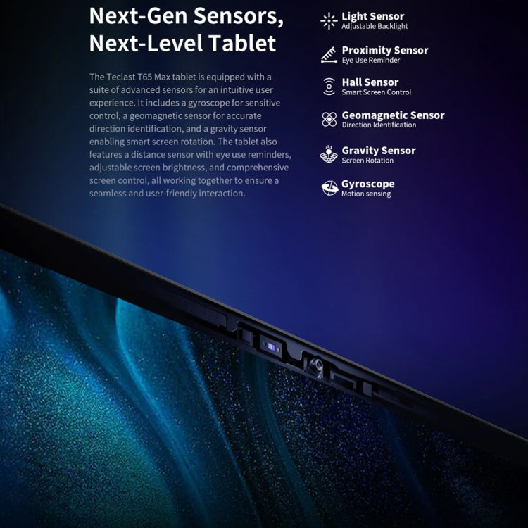 Teclast T65 Max Tablet PC 13 inch,  Android 15 MediaTek Helio G99 Octa Core, 4G LTE Dual SIM, T65 Max