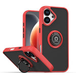 Q Shadow 1 Series TPU + PC Phone Case with Ring, For iPhone 17e / 16e, For iPhone 17 Pro Max, For iPhone 17 Pro, For iPhone 17, For iPhone Air, For iPhone 16 Pro Max