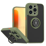 Q Shadow 1 Series TPU + PC Phone Case with Ring, For iPhone 16 Pro, For iPhone 16 Plus, For iPhone 15 Pro Max, For iPhone 15 Pro, For iPhone 15 Plus, For iPhone 15