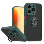 Q Shadow 1 Series TPU + PC Phone Case with Ring, For iPhone 16 Pro, For iPhone 16 Plus, For iPhone 15 Pro Max, For iPhone 15 Pro, For iPhone 15 Plus, For iPhone 15