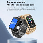 B7 Pro 1.5 inch 2 in 1 Bluetooth Earphone Silicone Strap Smart Watch, Support Heart Rate / Sleep Monitoring