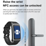 B7 Pro 1.5 inch 2 in 1 Bluetooth Earphone Silicone Strap Smart Watch, Support Heart Rate / Sleep Monitoring