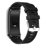 B7 Pro 1.5 inch 2 in 1 Bluetooth Earphone Silicone Strap Smart Watch, Support Heart Rate / Sleep Monitoring