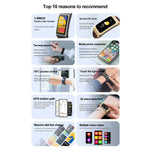 B7 Pro 1.5 inch 2 in 1 Bluetooth Earphone Silicone Strap Smart Watch, Support Heart Rate / Sleep Monitoring