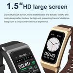 B7 Pro 1.5 inch 2 in 1 Bluetooth Earphone Silicone Strap Smart Watch, Support Heart Rate / Sleep Monitoring