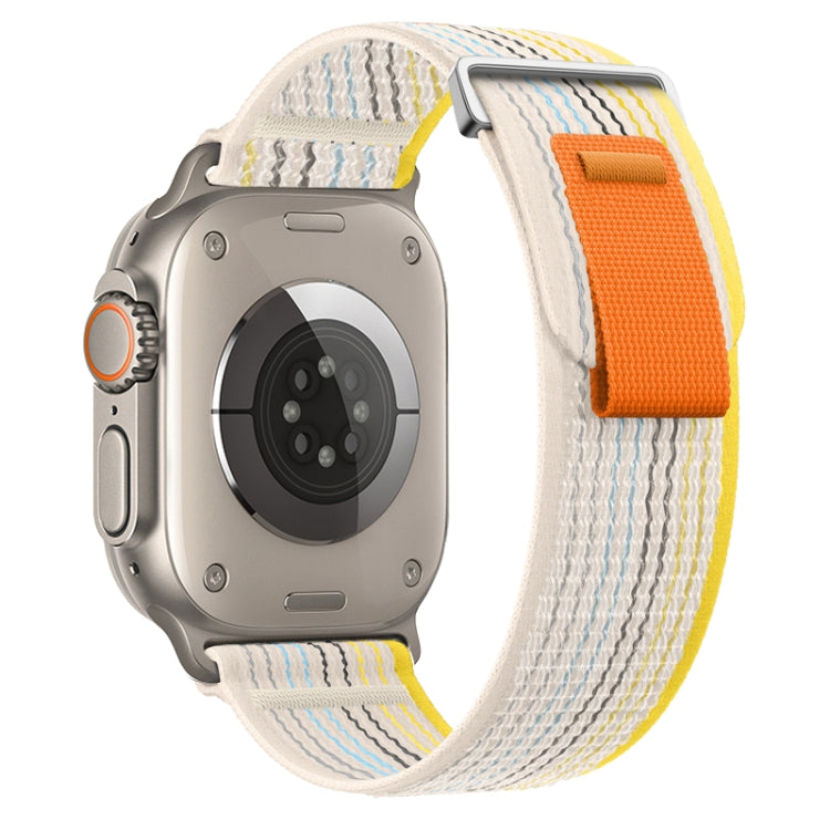 Dual-Section Loop Nylon Watch Band, For Apple Watch Ultra 2 49mm, For Apple Watch Series 9 45mm