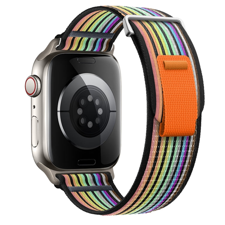 Dual-Section Loop Nylon Watch Band, For Apple Watch Series 8 41mm, For Apple Watch Series 8 45mm