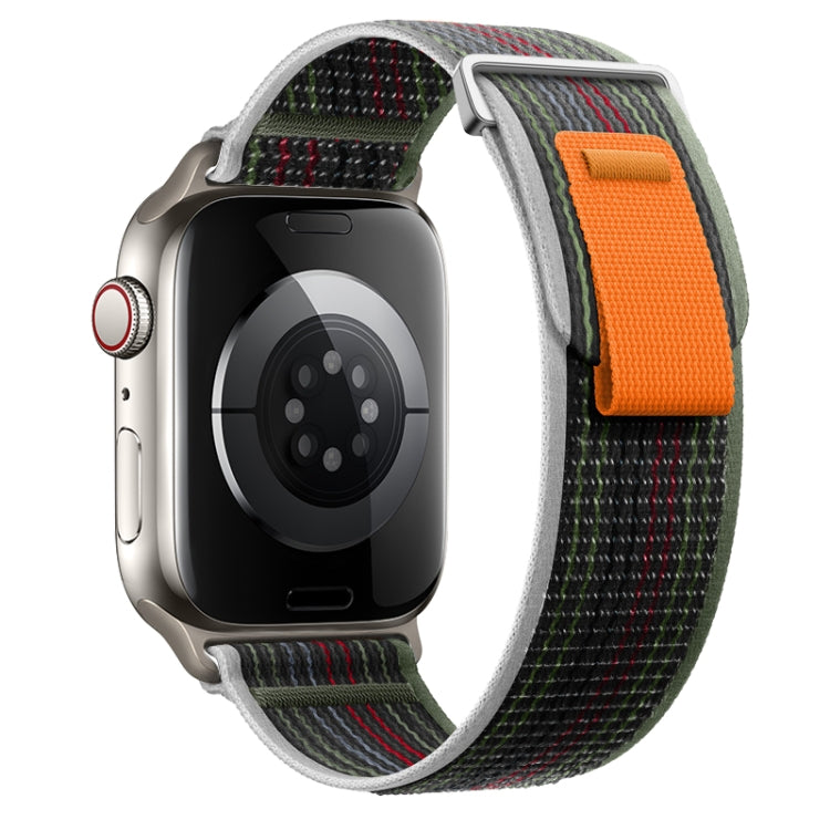 Dual-Section Loop Nylon Watch Band, For Apple Watch Series 6 40mm, For Apple Watch Series 6 44mm