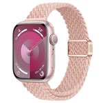 Slim Magnetic Buckle Nylon Braided Watch Band, For Apple Watch Series 8 41mm, For Apple Watch Series 8 45mm