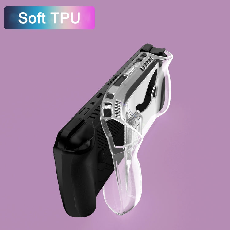 Étui de protection transparent en TPU avec support, pour ASUS ROG Ally X