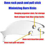 Acrylic Fish Shaped Oven Push Pull Rack Baking Push Pull Tool